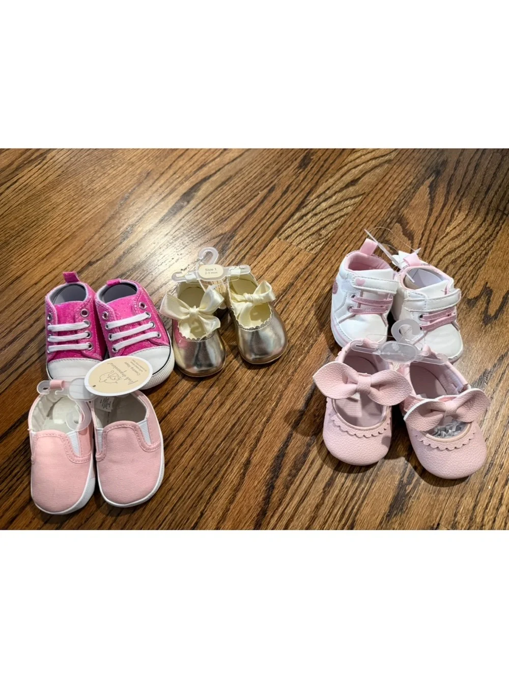 Baby Girls Shoe Bundle - Sizes 1&2